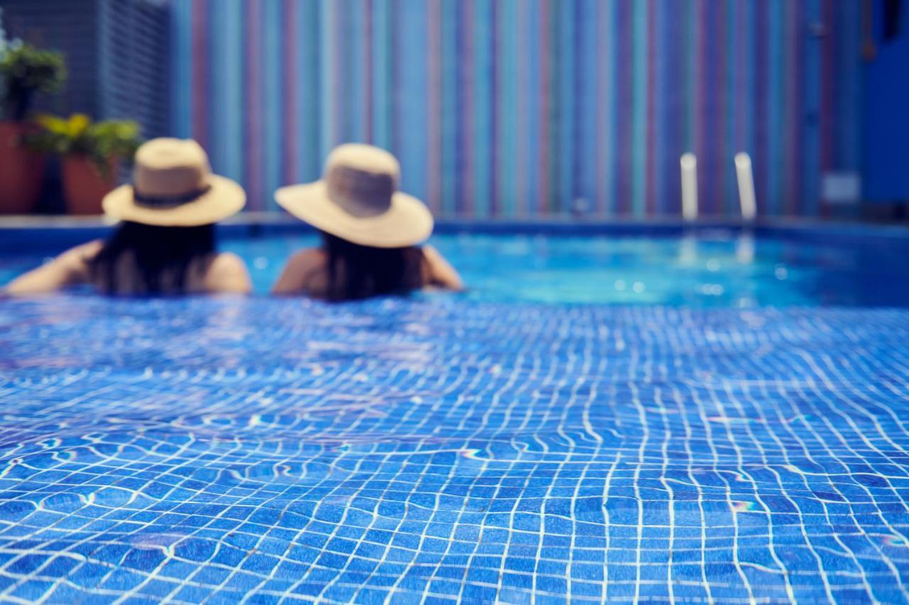 Hotel Luxury Patio Azul (Adults Only) Puerto Vallarta Dış mekan fotoğraf Swimming pool